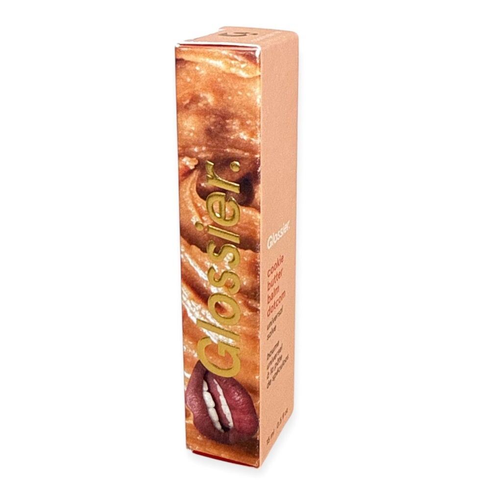 GLOSSIER Balm Dotcom Lip Balm Lip Gloss Cookie Butter ORIGINAL FORMULA New Rare - Picture 3 of 6